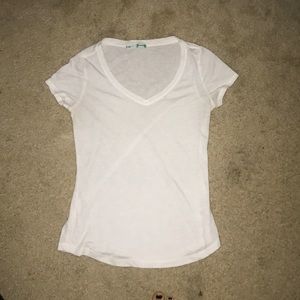plain white tee